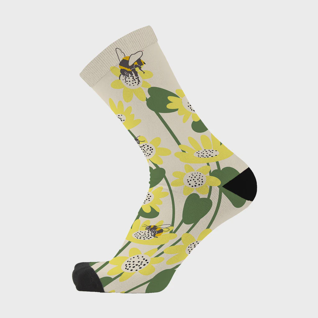 Honey Bee Haven Socks