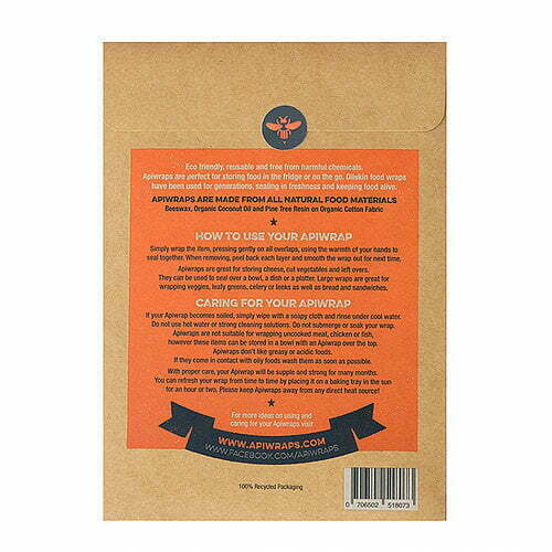 Apiwraps Set - 1 small, 1 medium, 1 large, 1 xlarge