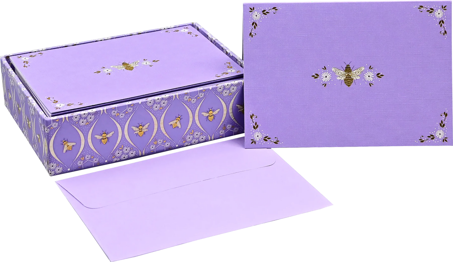 Note Cards - Florentine Bees
