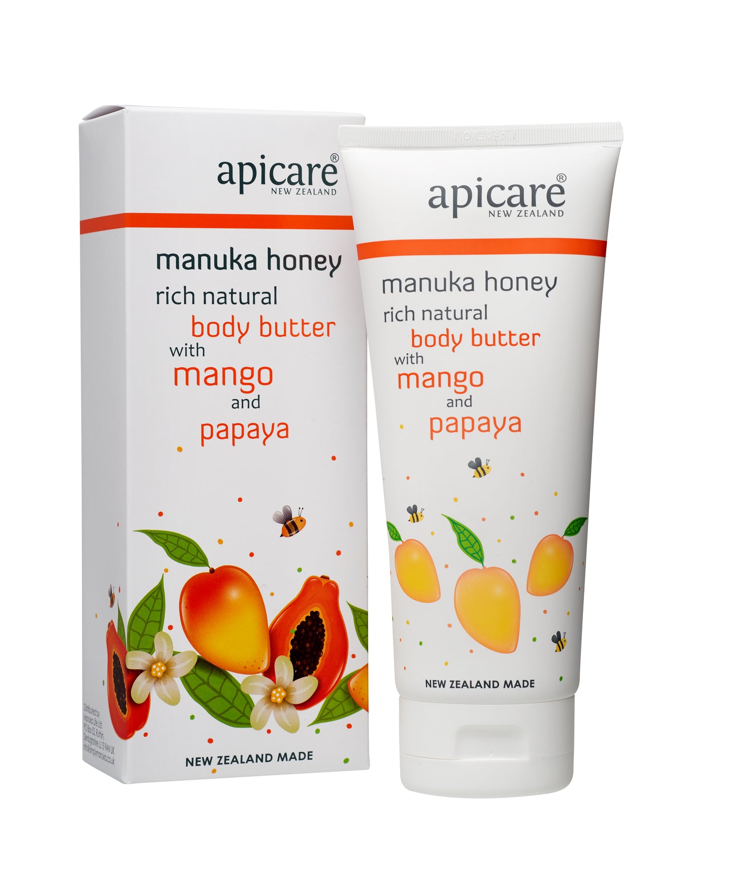 Manuka Honey Body Butter with Mango and Papaya