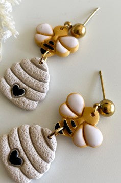 Polymer Clay Dangle double