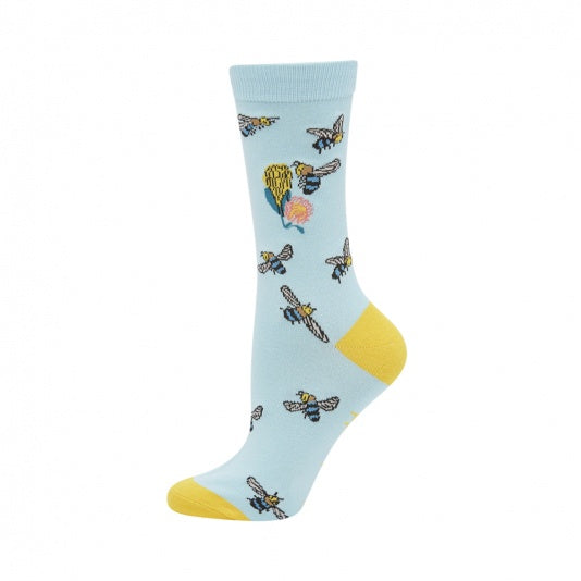 Native Bee Bamboo Sock - Womens