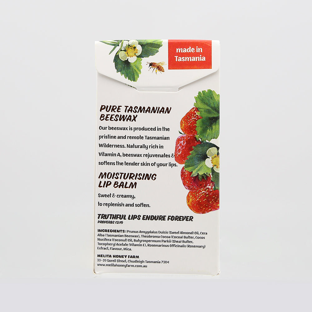 Beeswax Lip Balm - Strawberry