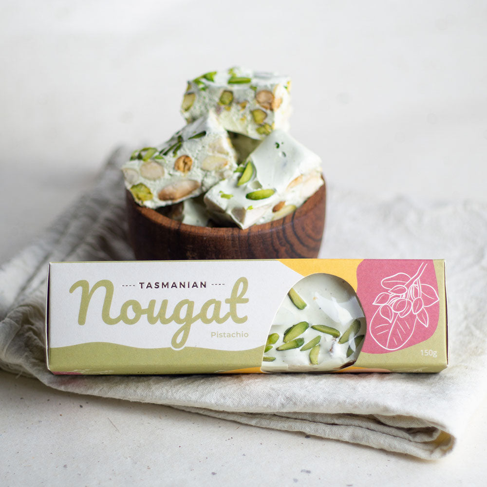 Pistachio Honey Nougat