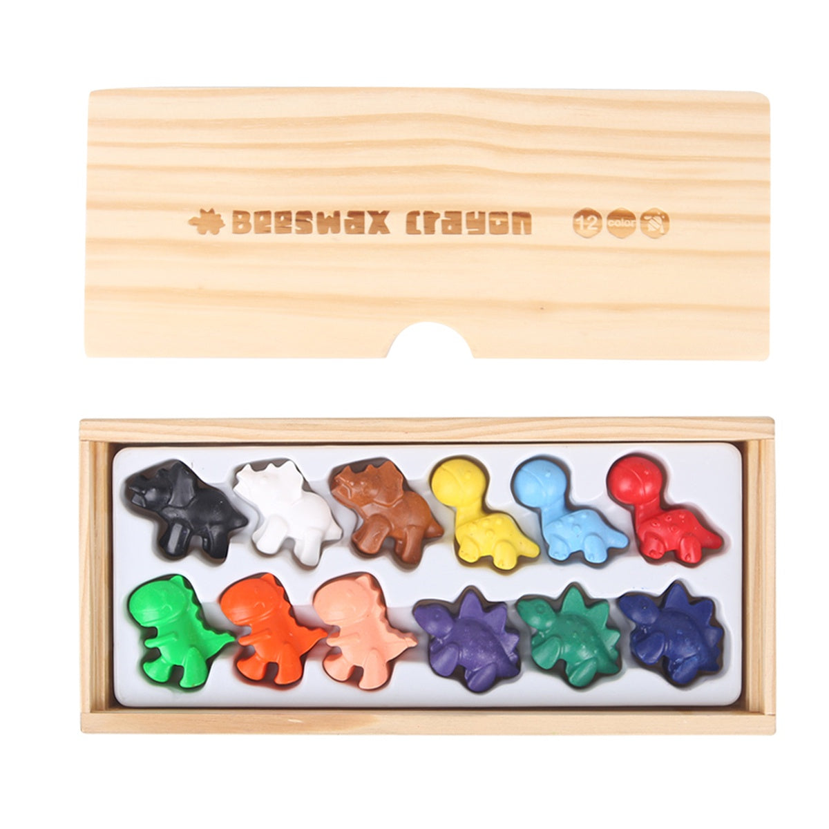 Beeswax Crayons - Cute Dinosaurs