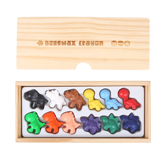 Beeswax Crayons - Cute Dinosaurs
