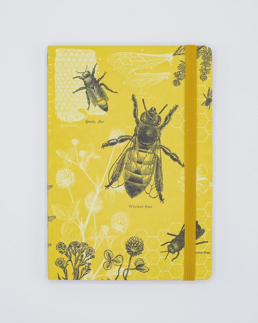 Honey Bees A5 Softcover Note Book