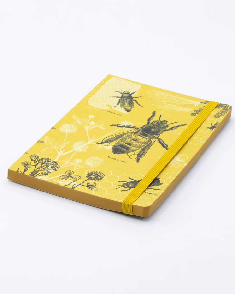 Honey Bees A5 Softcover Note Book