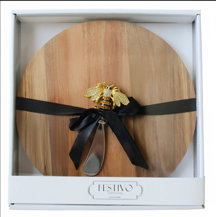 Serving Board with Spreader