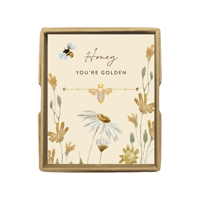 Gold Plated Bracelet & Enamel