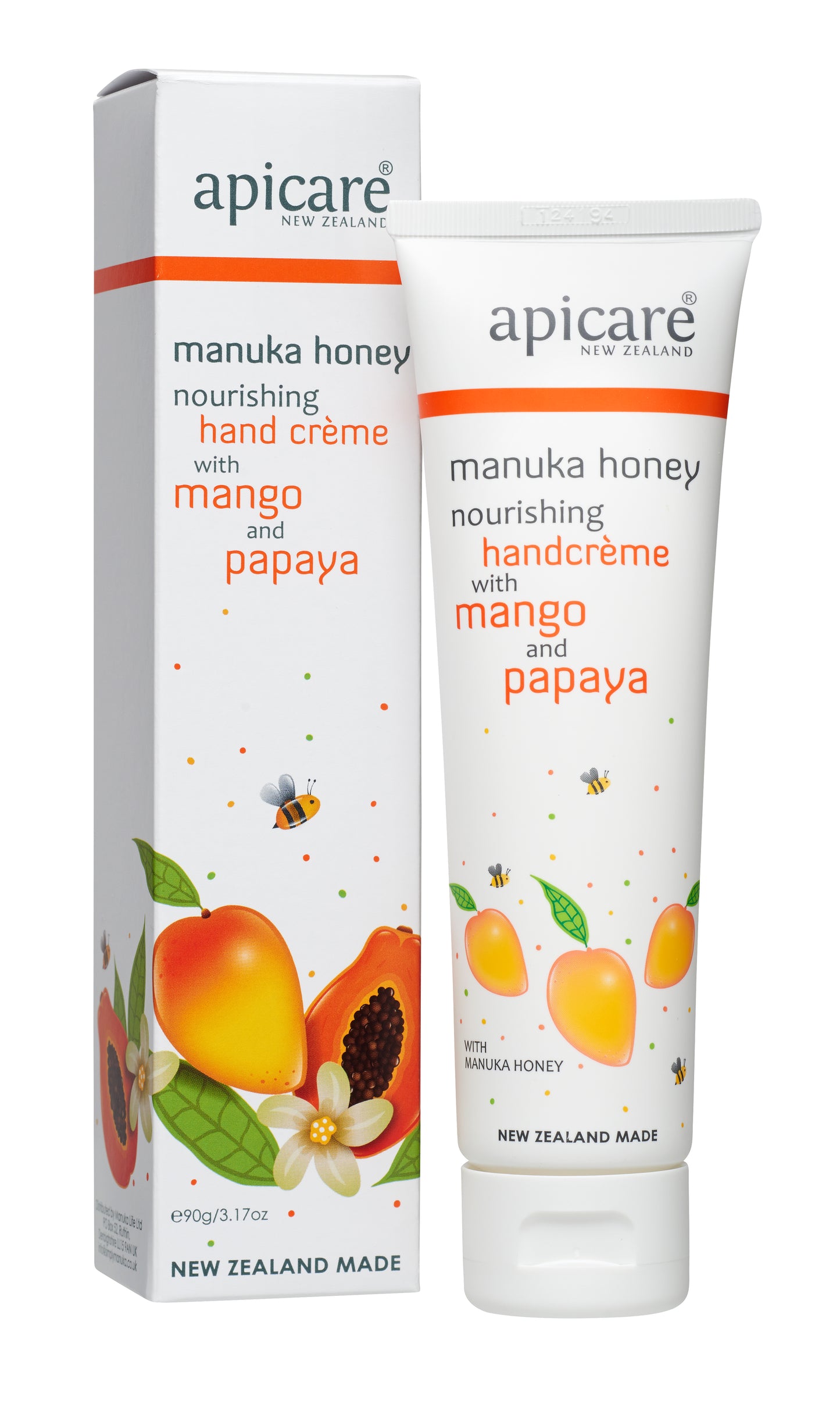 Manuka Honey Handcreme with Mango and Papaya