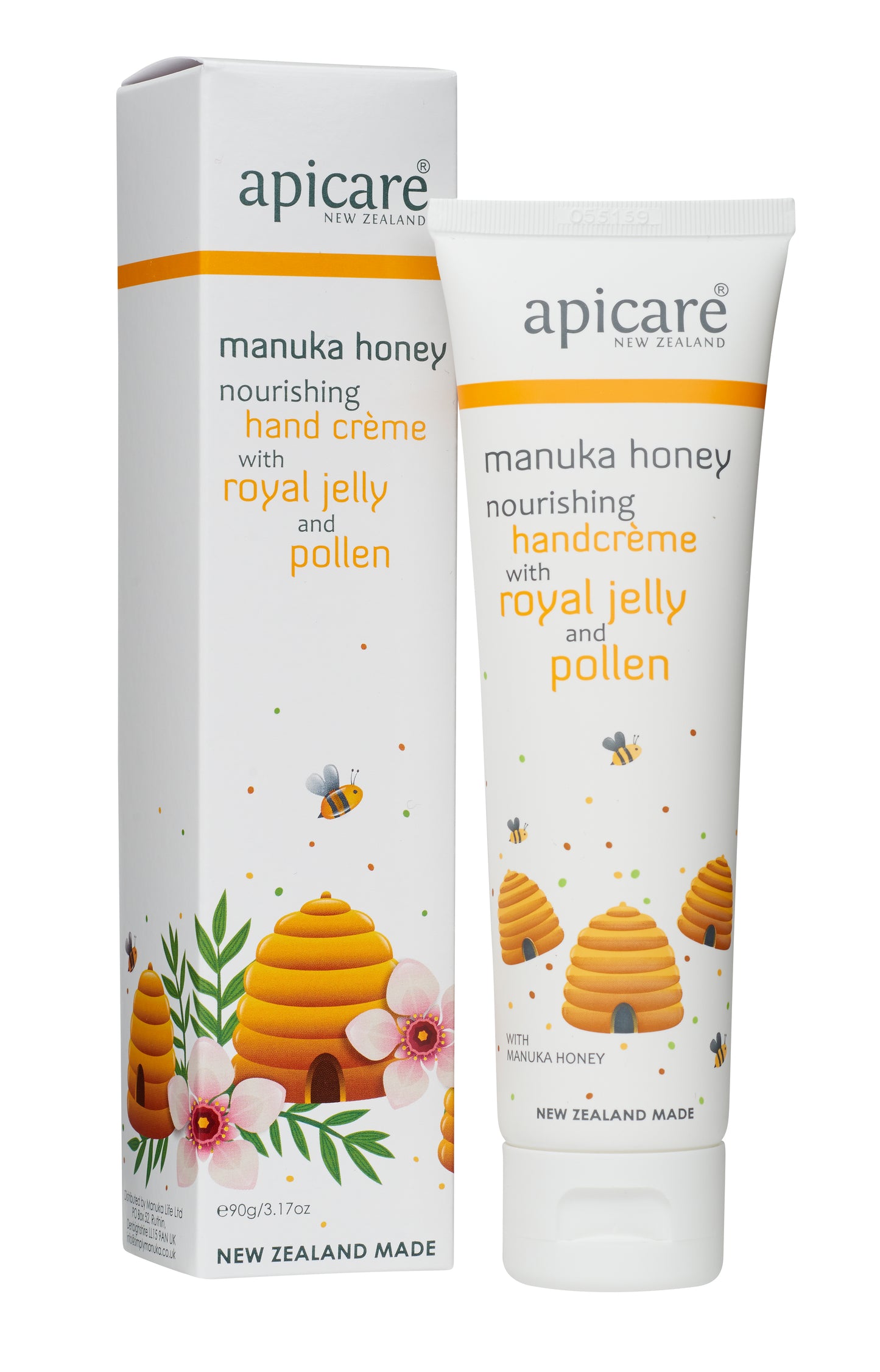 Manuka Honey Handcreme with Royal Jelly and Bee Pollen