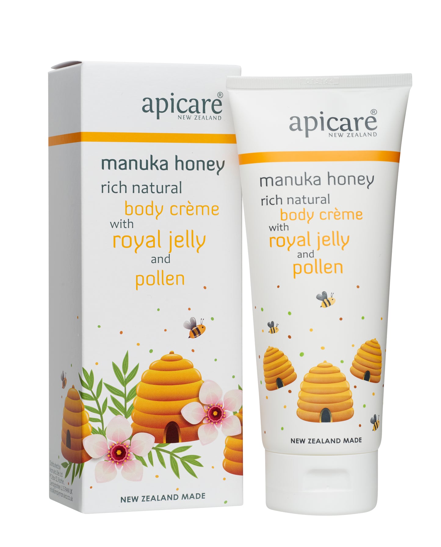 Manuka Honey Bodycreme with Royal Jelly and Bee Pollen