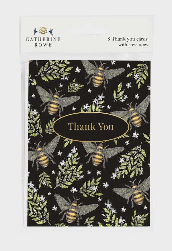 Thank You Cards - 8 with envelopes – Melita Honey Farm