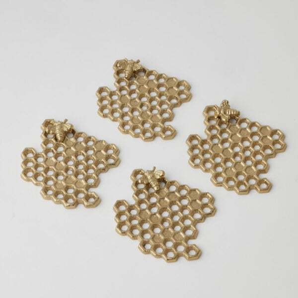 Honeycomb Coasters (Set of 4)