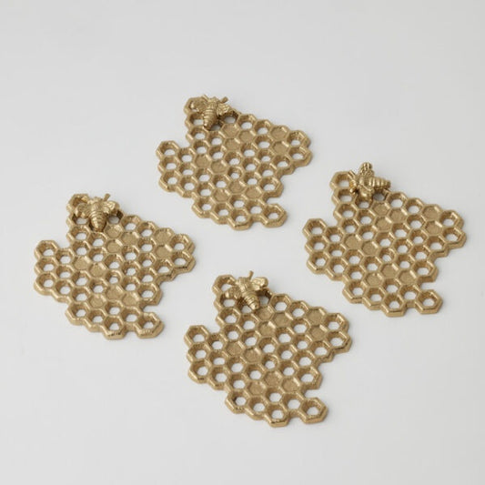 Honeycomb Coasters (Set of 4)