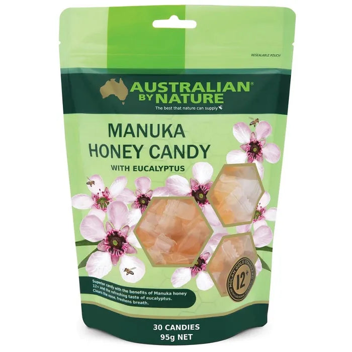 manuka honey candy with Eucalyptus 30's