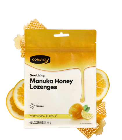 Soothing Manuka Honey Lozenges - 40 pack