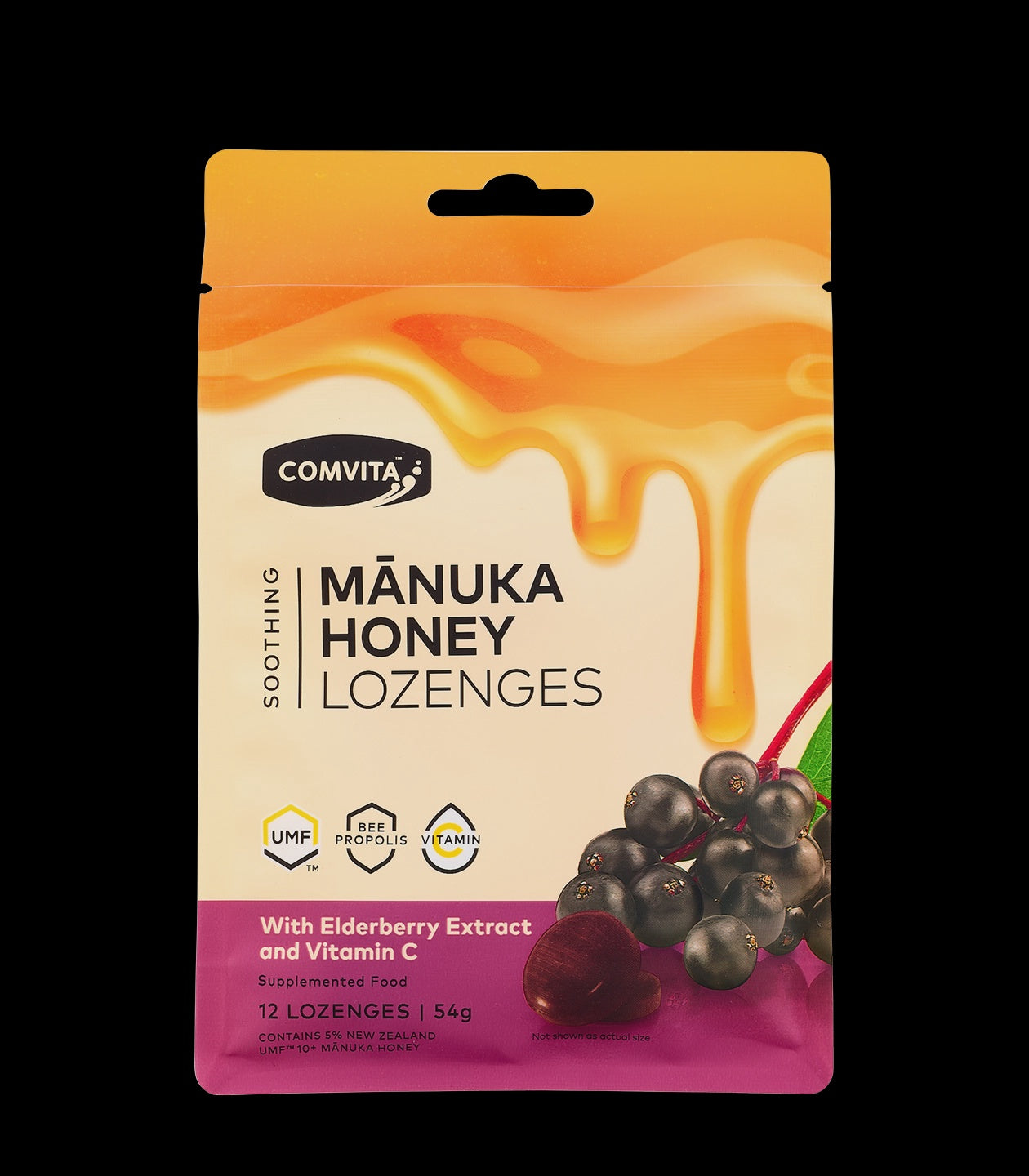 Manuka Honey Lozenges - Elderberry 12's – Melita Honey Farm