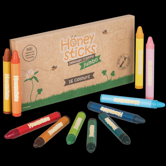 Beeswax Crayons - Jumbos