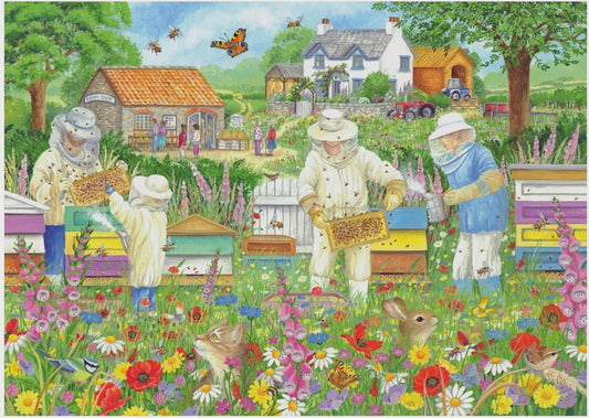 The Beekeepers 1000 piece puzzle