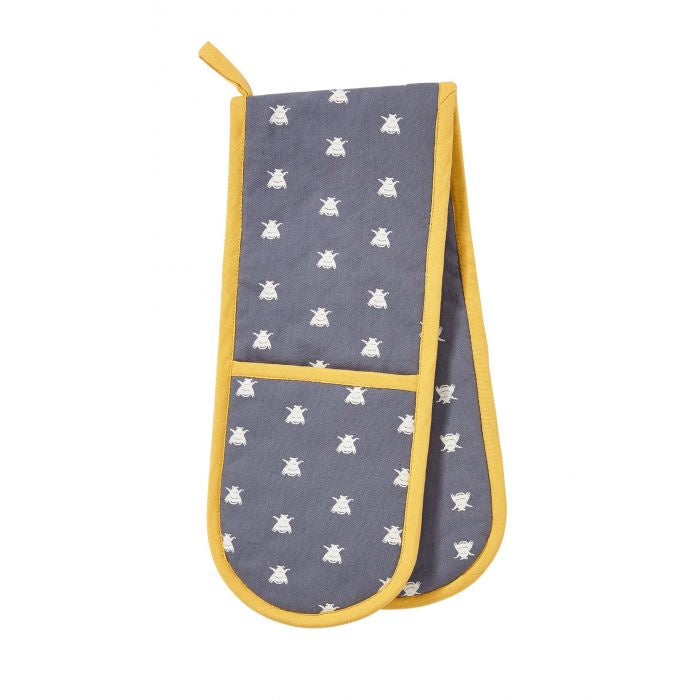 Ulster Weavers Blue Bees Double Oven Glove