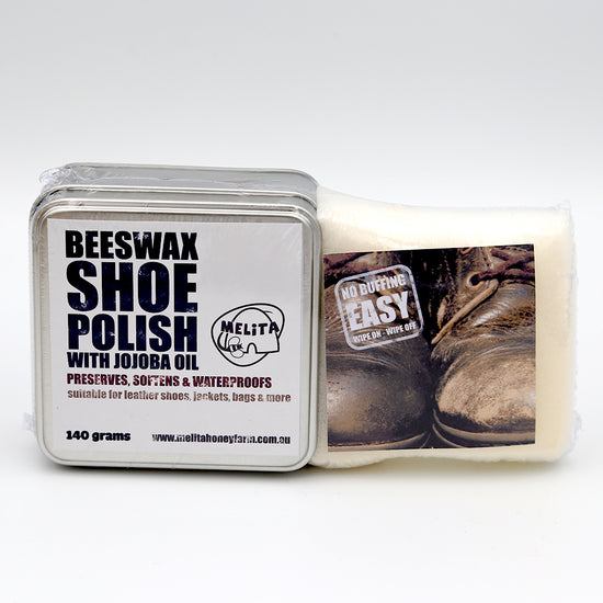 Beeswax Shoe Polish Melita Honey Farm