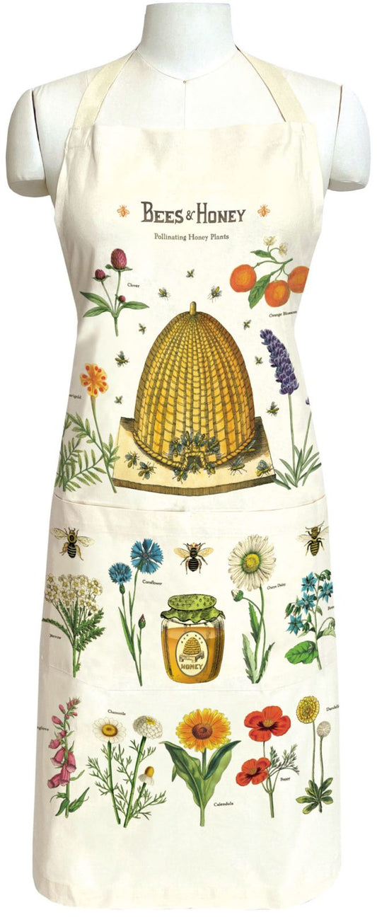 Bees & Honey Vintage Apron