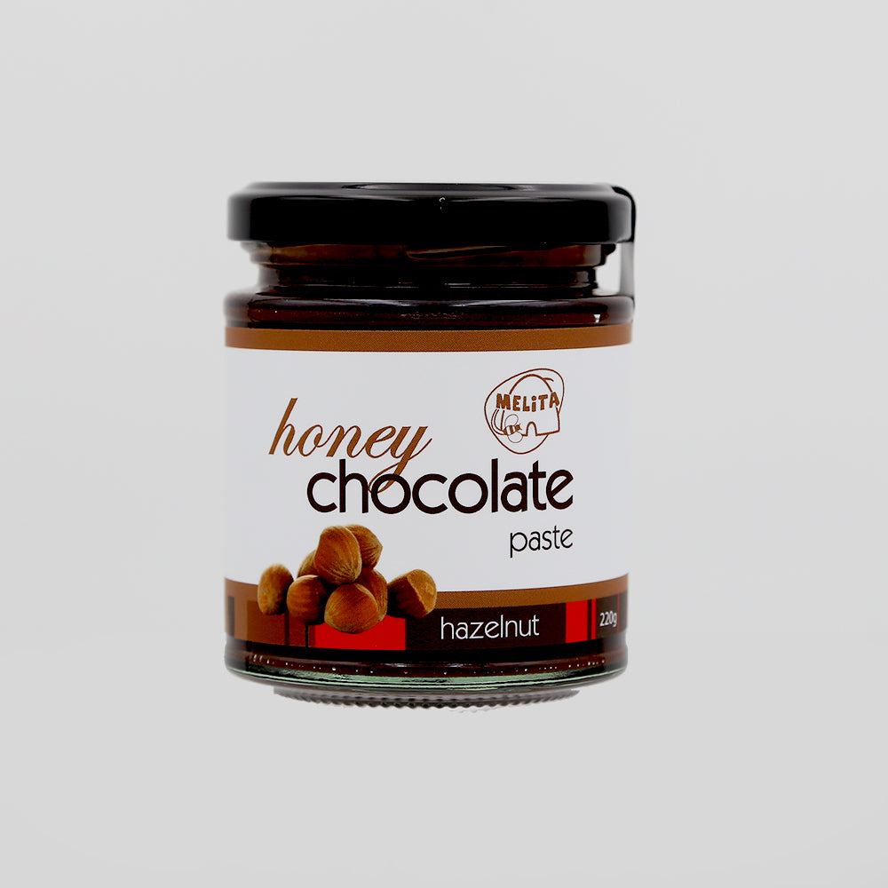 Honey Chocolate Paste Hazelnut (220g) Melita Honey Farm