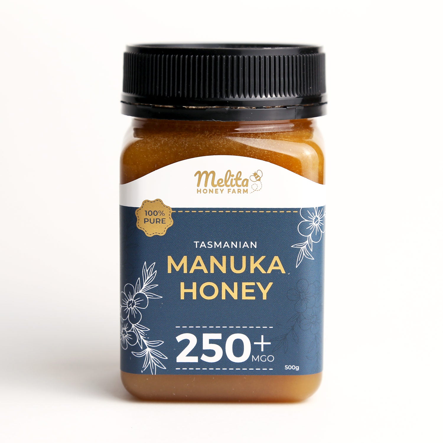 Manuka Honey 250+MGO - Six 500g Jars – Melita Honey Farm