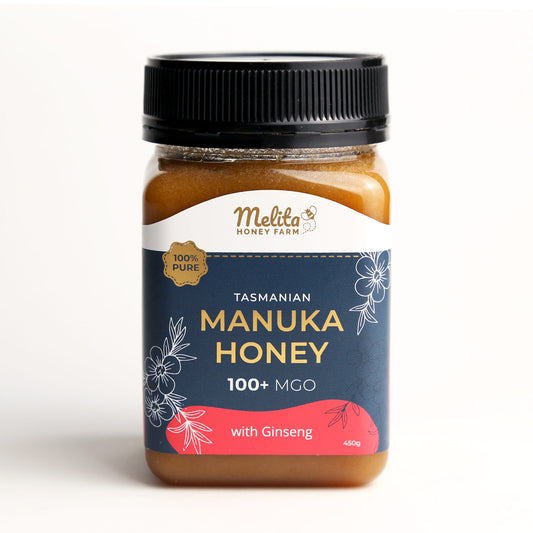 Manuka Honey + Ginseng - Six 450g Jars