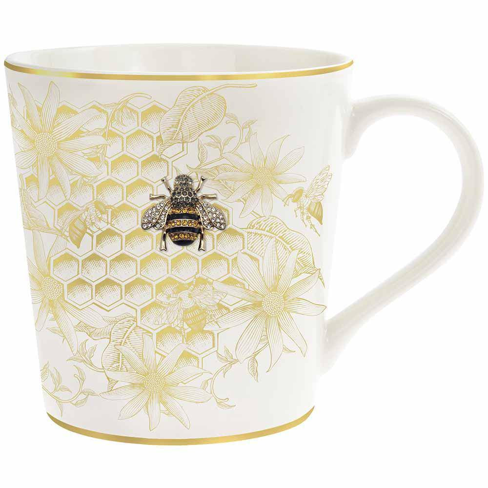 Honeycomb Bees Mug