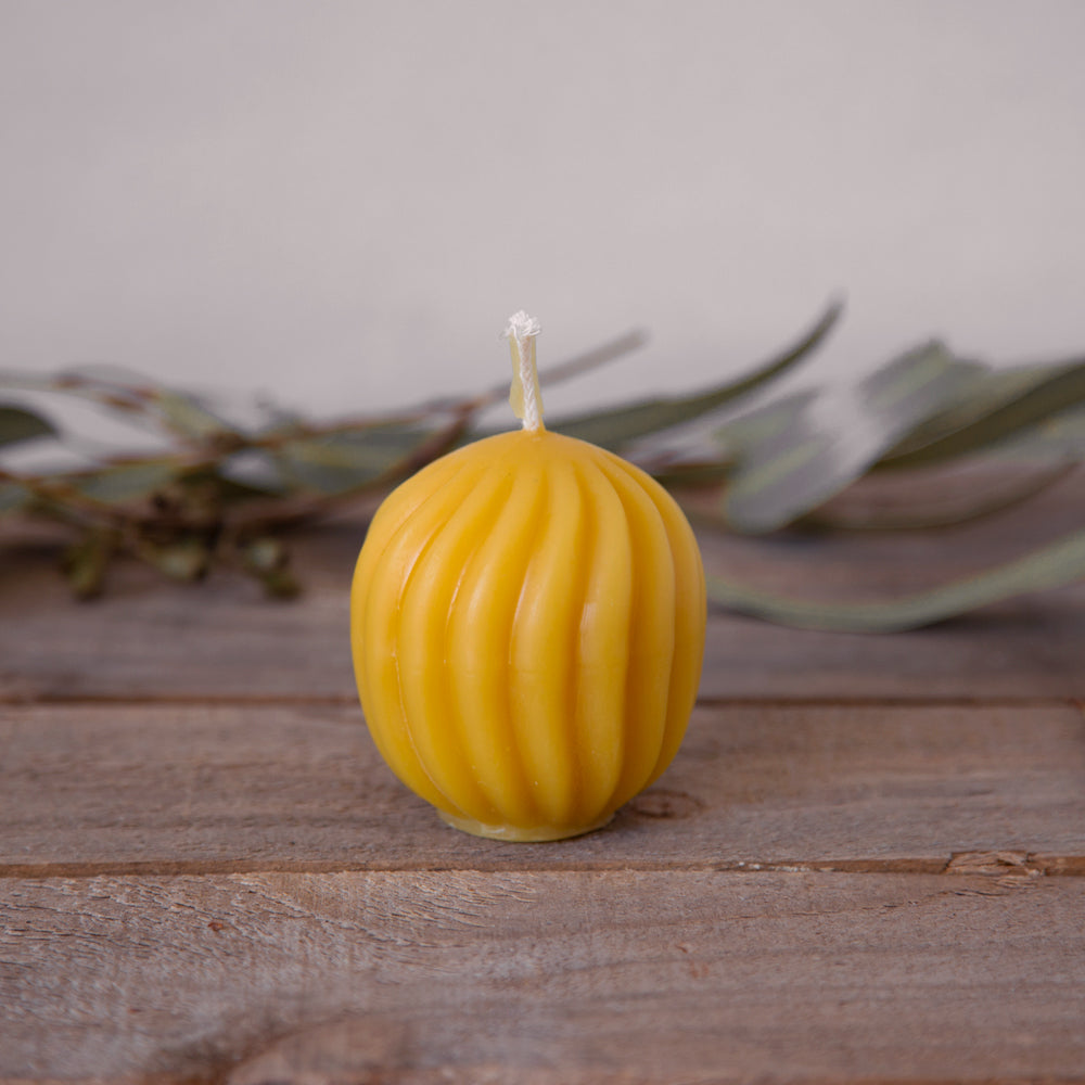 Spherical Beeswax Candles