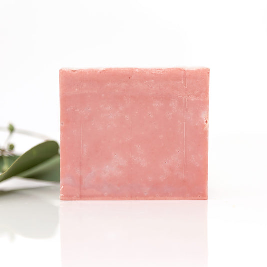 Pink Clay Soap with Honey and Rose